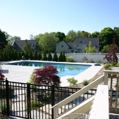 Pool Patio and Landscaping